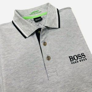 HugoBoss Men's Polo Moisture Manager GRAY